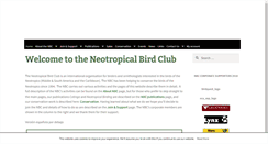 Desktop Screenshot of neotropicalbirdclub.org